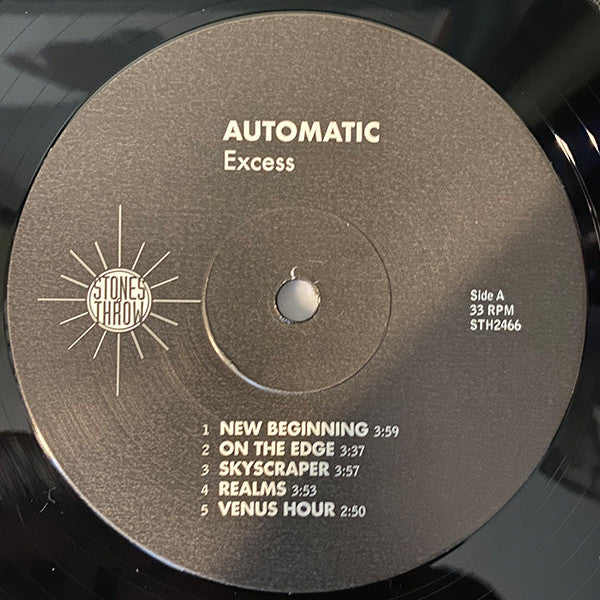 Automatic (20) Excess Stones Throw Records LP, Album Mint (M) Mint (M)