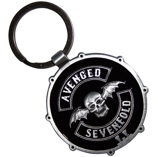 Deathbat Crest Drum Double-Sided |