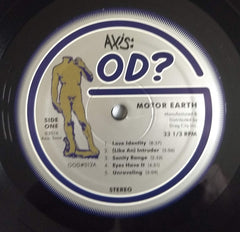 AXIS:SOVA Motor Earth God? LP, Album Mint (M) Mint (M)