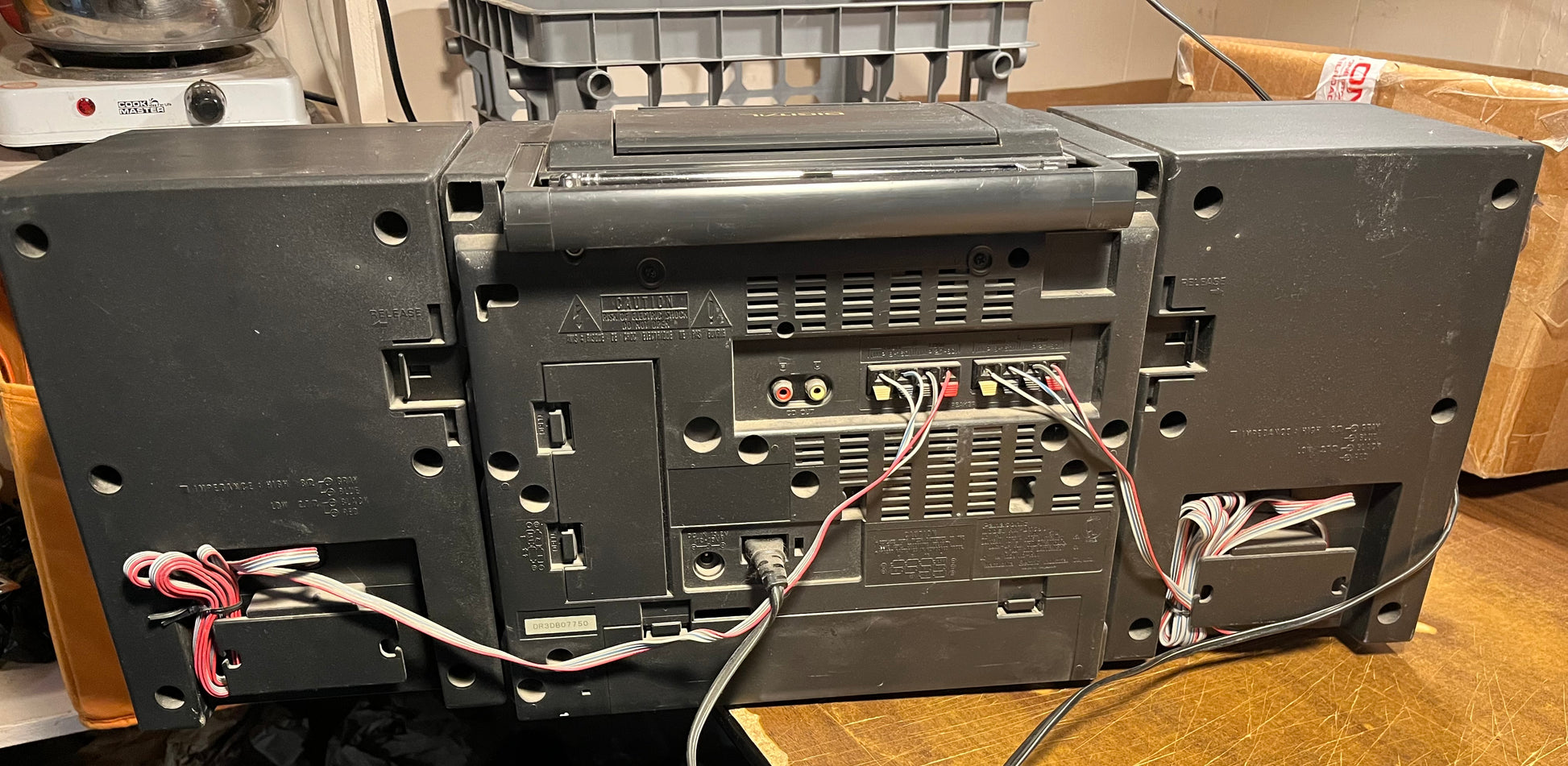 PANASONIC BOOM BOX CD PLAYER STEREO RX-DT680 *CASSETTES DON'T WORK* | -