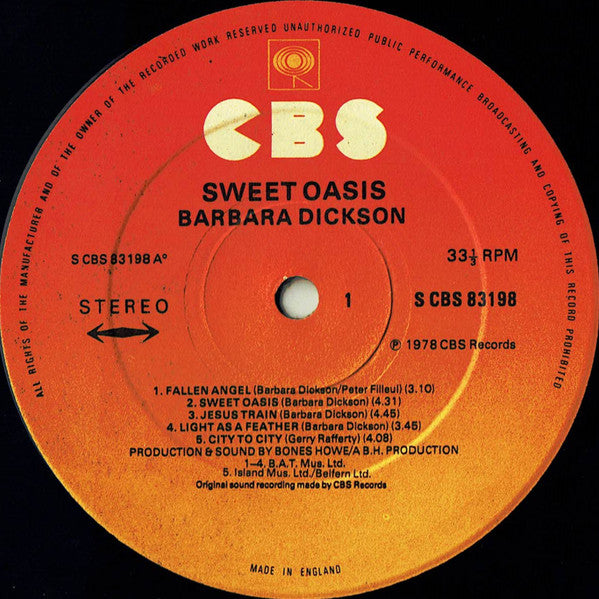 Sweet Oasis | Near Mint (NM) Very Good Plus (VG+) - POP / USED *NEAR MINT*