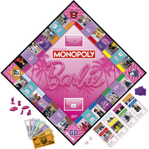 Barbie - Monopoly: Barbie Edition - Board Game (Table Top Game) |