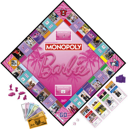 Barbie - Monopoly: Barbie Edition - Board Game (Table Top Game) |