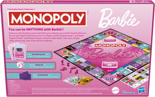 Barbie - Monopoly: Barbie Edition - Board Game (Table Top Game) |