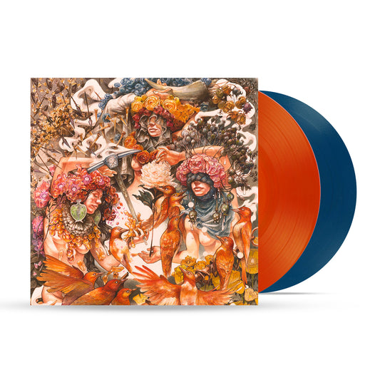 Gold & Grey (TRANSPARENT RED & BLUE VINYL) | Mint (M) Mint (M) - METAL *SEALED*
