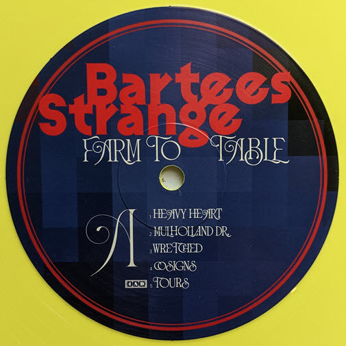 Bartees Strange Farm To Table 4AD LP, Album, Ltd, Yel Mint (M) Mint (M)