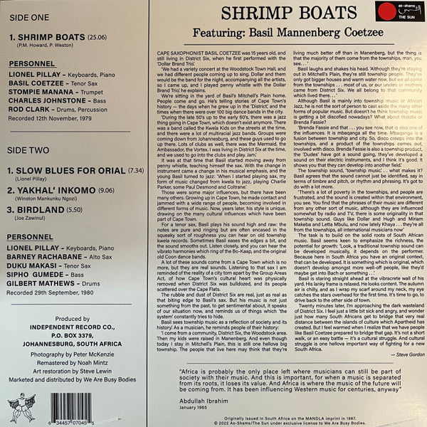 Shrimp Boats | Mint (M) Mint (M) - JAZZ