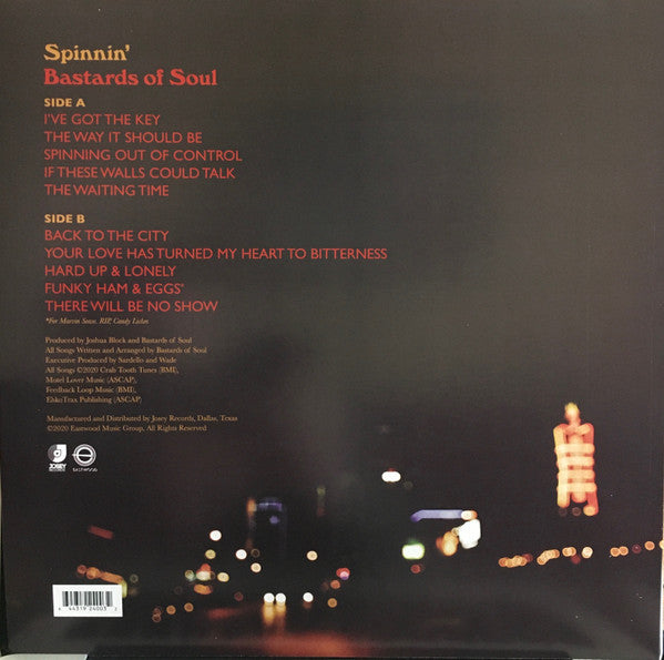Bastards Of Soul - Spinnin' | Mint (M) Mint (M)