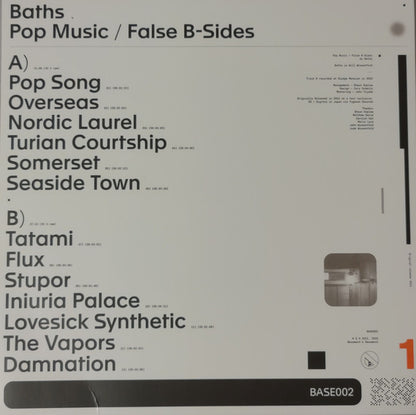 Pop Music / False B-Sides | Mint (M) Mint (M) - EXPERIMENTAL