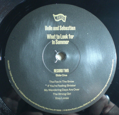 Belle & Sebastian What To Look For In Summer Matador 2xLP, Album Mint (M) Mint (M)