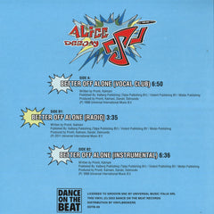 Alice Deejay Better Off Alone 12" Mint (M) Mint (M)