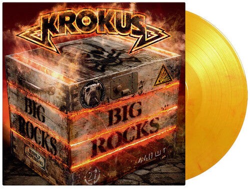 Krokus - Big Rocks (180G, Booklet) [Flame Red Vinyl] |