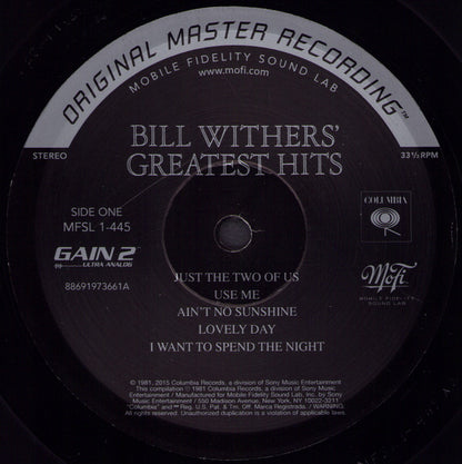 Bill Withers' Greatest Hits | Mint (M) Mint (M)
