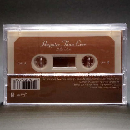 Happier Than Ever (Limited Edition, Spotify Fans First Exclusive Magnolia Shell Edition) (Cassette) |