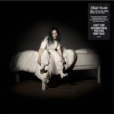 Billie Eilish - When We All Fall Asleep Where Do We Go (Limited Edition, International Pressing, Baby Blue Colored Vinyl) [Import] |