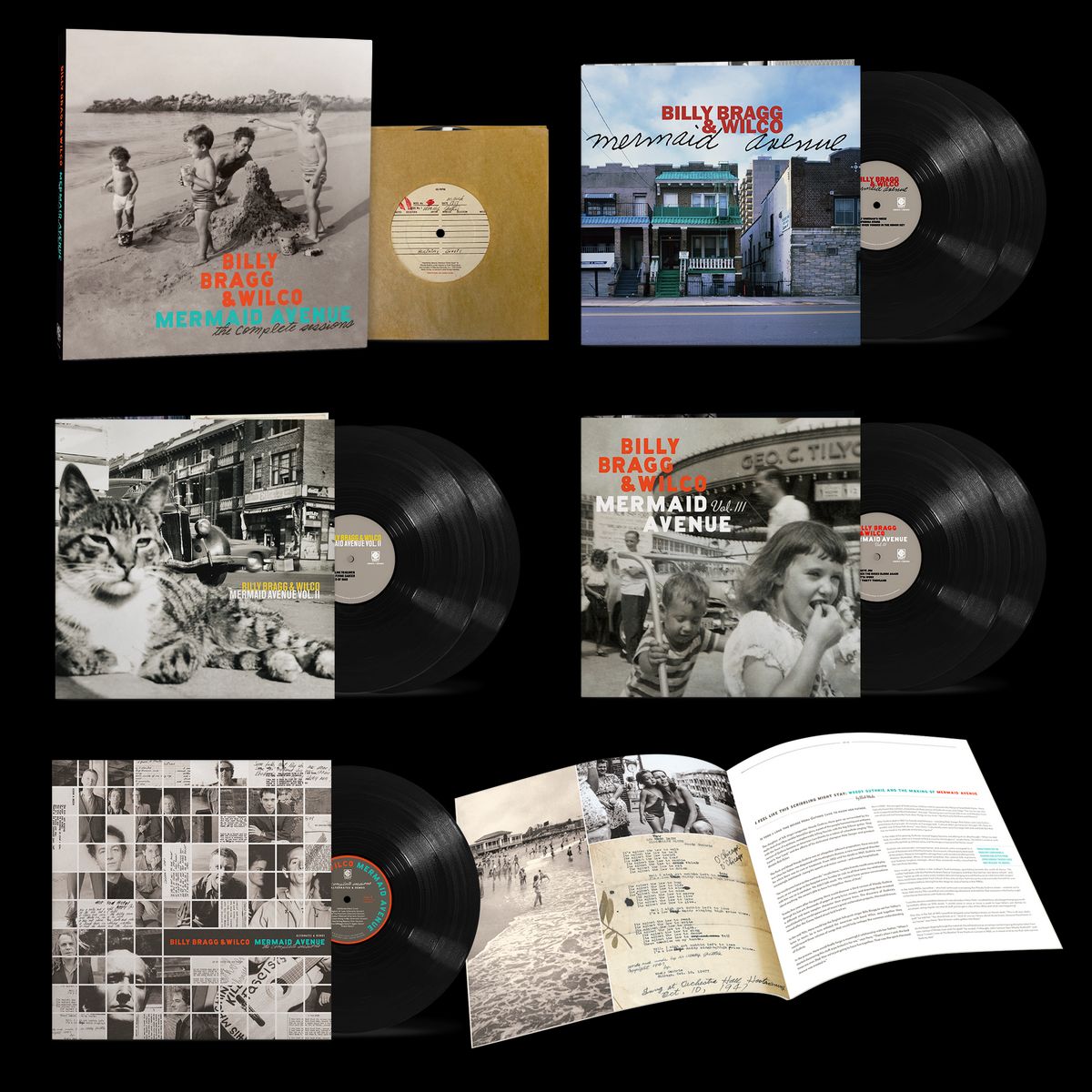 Billy Bragg & Wilco - Mermaid Avenue: The Complete Sessions [7LP/7" Single Box Set] |