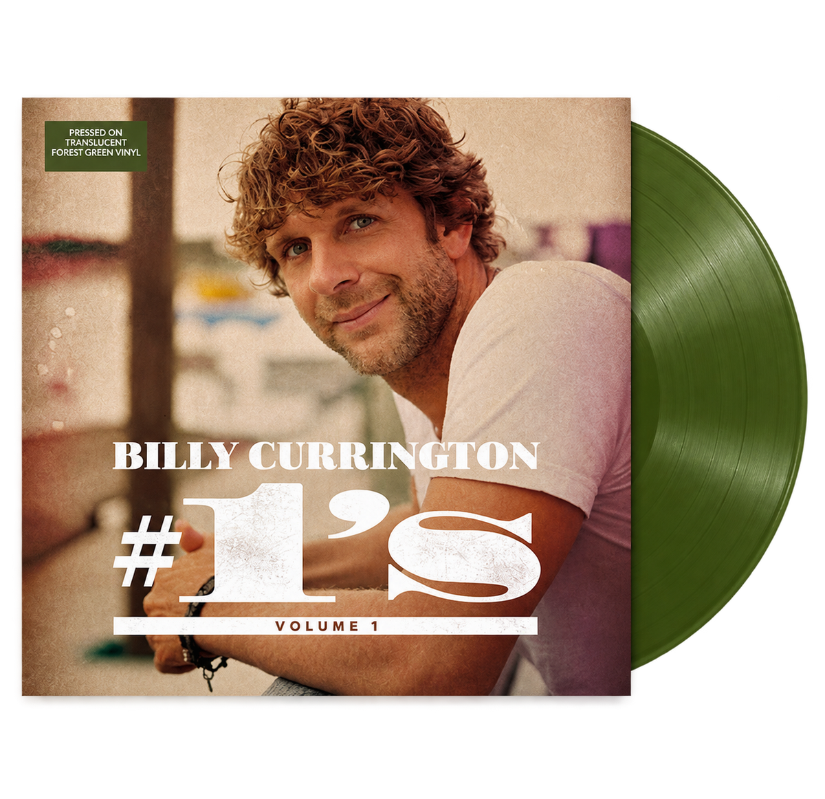 Billy Currington - #1s - Volume 1 [Translucent Forest Green Vinyl] |