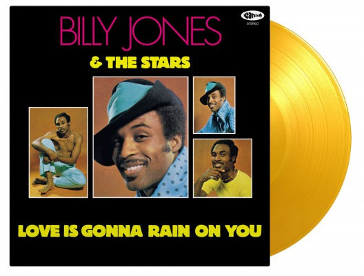 Billy Jones & The Stars - Love Is Gonna Rain On You (50th Anniversary Edition, Translucent Yellow Vinyl) [Import] |