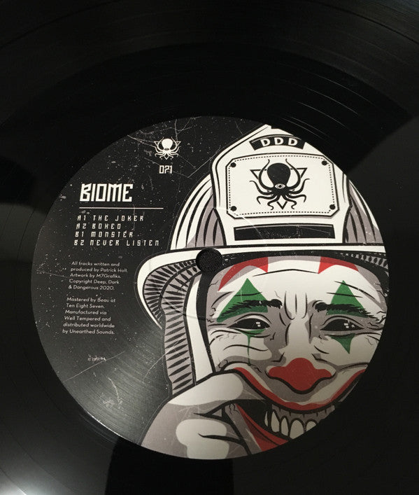 Biome (2) The Joker EP Deep, Dark And Dangerous 12", EP Mint (M) Mint (M)