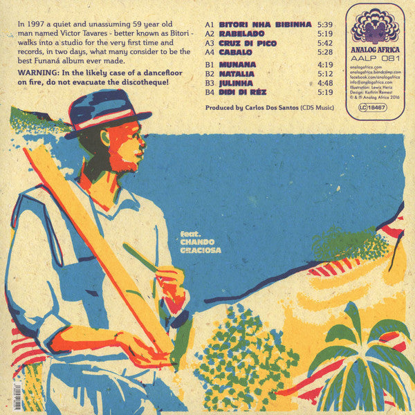 Bitori - Legend Of Funaná - The Forbidden Music Of The Cape Verde Islands | Mint (M) Mint (M) - FOLK