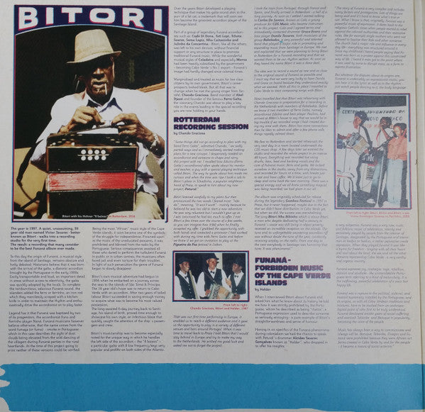 Bitori - Legend Of Funaná - The Forbidden Music Of The Cape Verde Islands | Mint (M) Mint (M) - FOLK