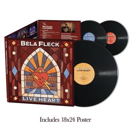 Béla Fleck - Live Heart: My Bluegrass Heart At The Ryman [Black LP] [3LP] |