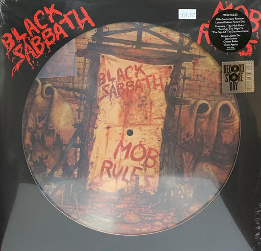 Black Sabbath - Mob Rules | Mint (M) Mint (M) - METAL *PICTURE VINYL*