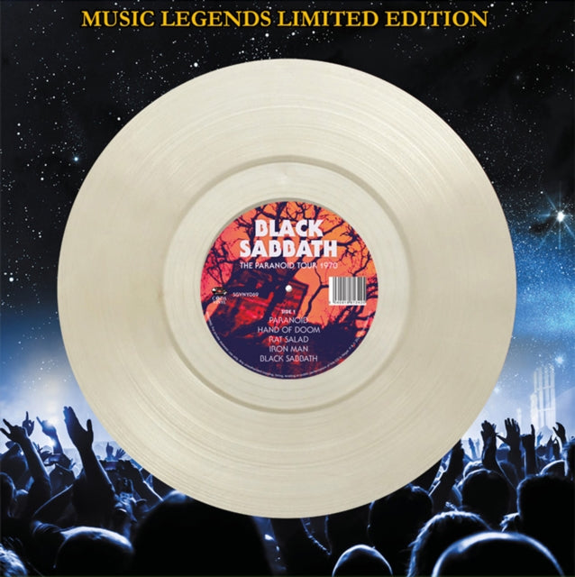 The Paranoid Tour 1970 (Clear Vinyl) [Import] | Mint (M) Mint (M) - METAL *SEALED/COLOR*