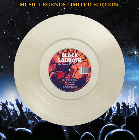 The Paranoid Tour 1970 (Clear Vinyl) [Import] | Mint (M) Mint (M) - METAL *SEALED/COLOR*