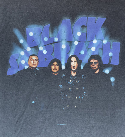 2001 Tour Two-Sided Black Shirt | Hanes Heavyweight 100% Cotton Men's XL Short Sleeve T-Shirt | Black