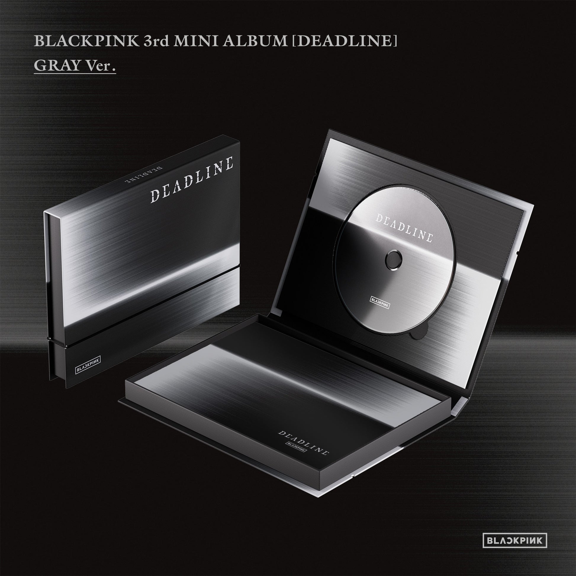 Blackpink 3Rd Mini Album [Deadline] Gray Ver. |