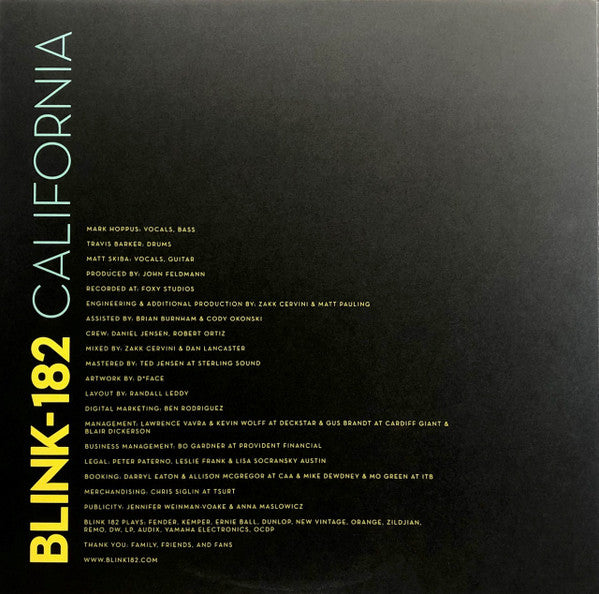 California | Mint (M) Mint (M) - PUNK *SEALED*
