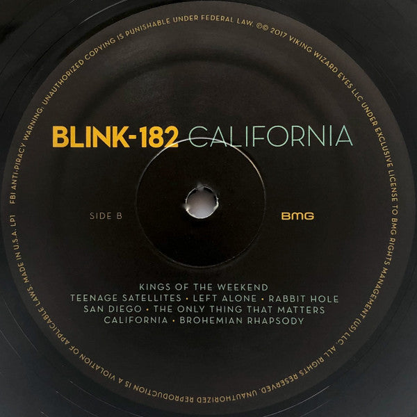 California | Mint (M) Mint (M) - PUNK *SEALED*