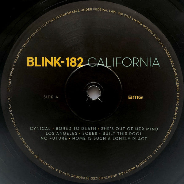 California | Mint (M) Mint (M) - PUNK *SEALED*