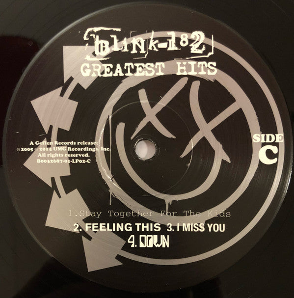 Blink-182 Greatest Hits Geffen Records, Universal Music Group 2xLP, Album, Comp, RE, Gat Mint (M) Mint (M)