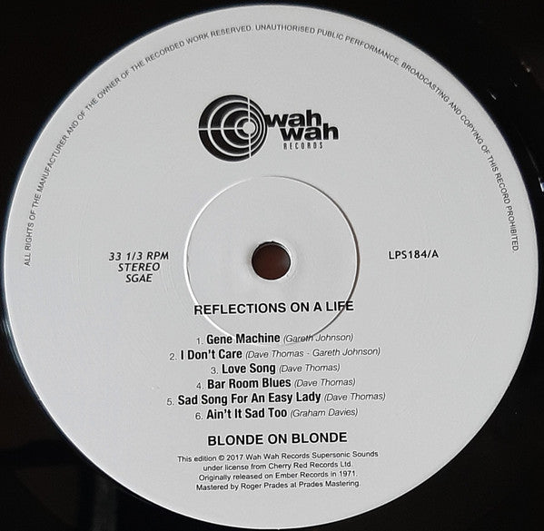 Reflections On A Life (VINYL) | Mint (M) Mint (M) - ROCK * NEW*