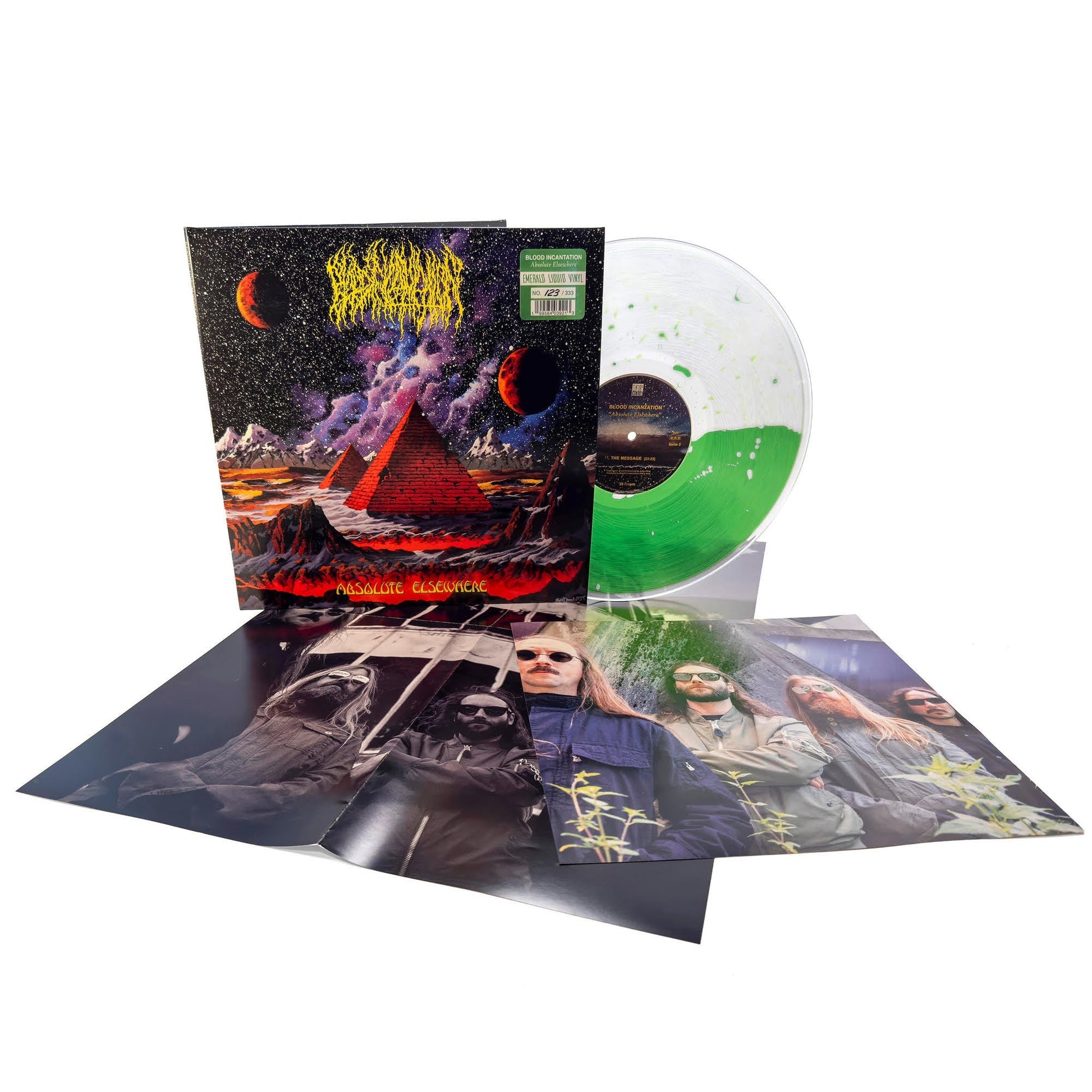 Blood Incantation - Absolute Elsewhere (Ltd. Deluxe) [Emerald Liquid Filled Vinyl] |
