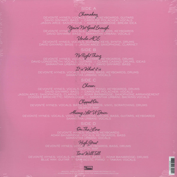 Blood Orange (2) Cupid Deluxe Domino 2xLP, Album, RE Mint (M) Mint (M)