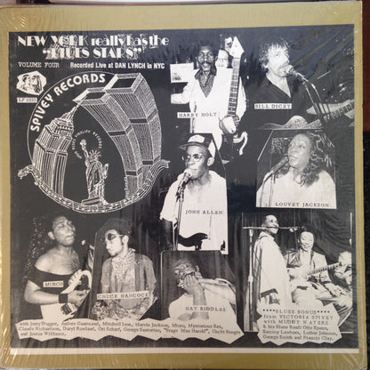 Various - New York Really Has The Blues Stars (Volume Four) (VINYL LP) | Near Mint- (NM-) Near Mint (NM) - BLUES/FUNK / USED *NEAR MINT-*