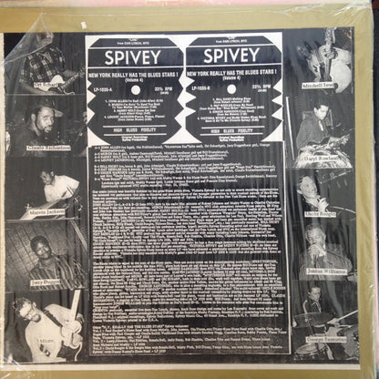 Various - New York Really Has The Blues Stars (Volume Four) (VINYL LP) | Near Mint- (NM-) Near Mint (NM) - BLUES/FUNK / USED *NEAR MINT-*