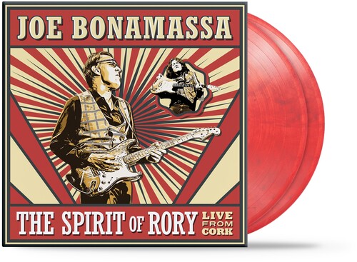 Joe Bonamassa - (PRESALE 6/19/26) The Spirit of Rory Live From Cork (RED BLACK 2xVINYL) | Mint (M) Mint (M) - BLUES *NEW/COLOR*