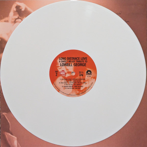 Various - Long Distance Love (A Sweet Relief Tribute To Lowell George) (WHITE VINYL) | Mint (M) Mint (M) - BLUES *NEW/COLOR*