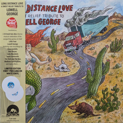 Various - Long Distance Love (A Sweet Relief Tribute To Lowell George) (WHITE VINYL) | Mint (M) Mint (M) - BLUES *NEW/COLOR*