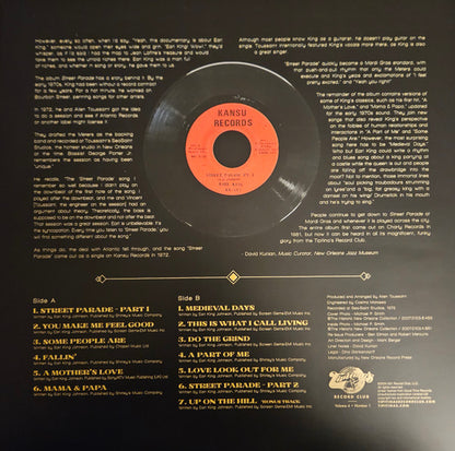 Street Parade (YELLOW MARBLE VINYL) | Mint (M) Mint (M) - BLUES *NEW/COLOR*