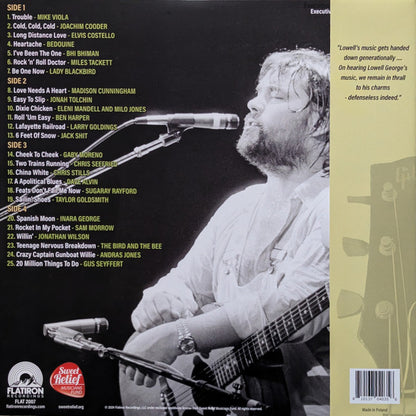Various - Long Distance Love (A Sweet Relief Tribute To Lowell George) (WHITE VINYL) | Mint (M) Mint (M) - BLUES *NEW/COLOR*