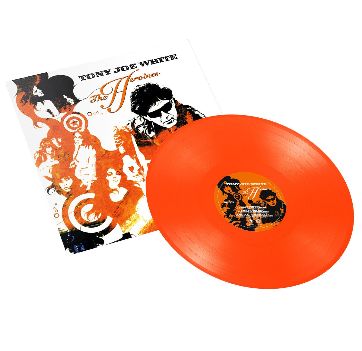 Tony Joe White - (PRESALE 10/2/26) Heroines (MOV ORANGE VINYL LP) | NEW - BLUES *NEW/COLOR*
