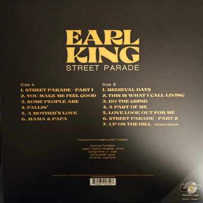 Street Parade (YELLOW MARBLE VINYL) | Mint (M) Mint (M)