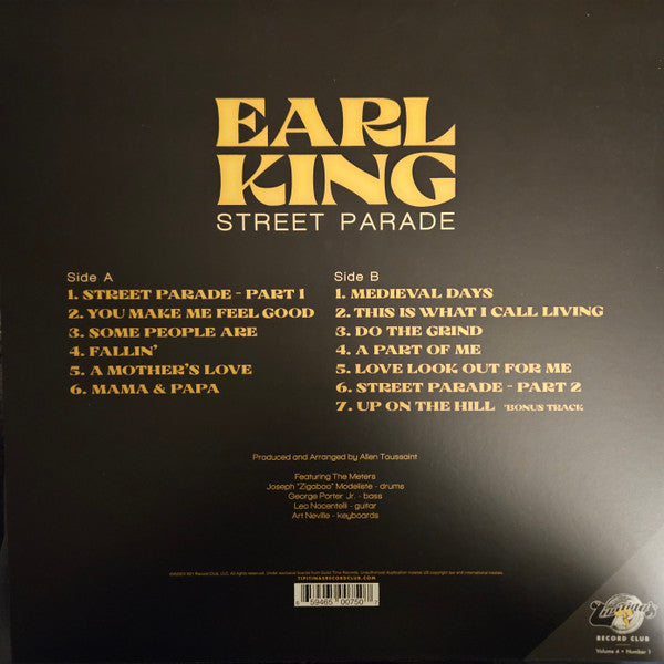 Street Parade (YELLOW MARBLE VINYL) | Mint (M) Mint (M) - BLUES *NEW/COLOR*