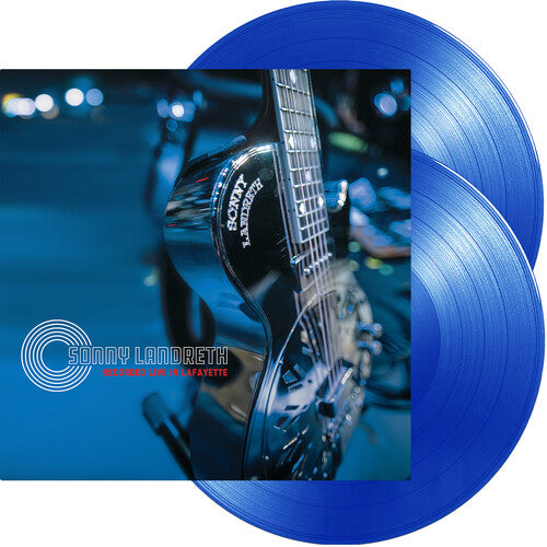 Sonny Landreth - (PRESALE 5/29/26) Recorded Live in Lafayette (BLUE 2xVINYL) | Mint (M) Mint (M) - BLUES *NEW/COLOR*