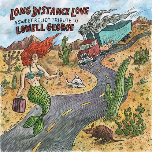 Various - Long Distance Love (A Sweet Relief Tribute To Lowell George) (WHITE VINYL) | Mint (M) Mint (M) - BLUES *NEW/COLOR*